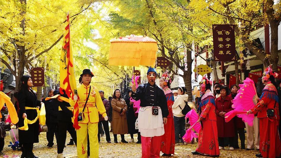 金色长廊映秦州，天水“黄金大道”引客来！