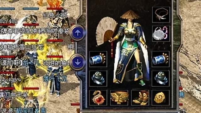 热血传奇 ：3根绝版幸运链，老界面截图曝光，大佬都没见过！