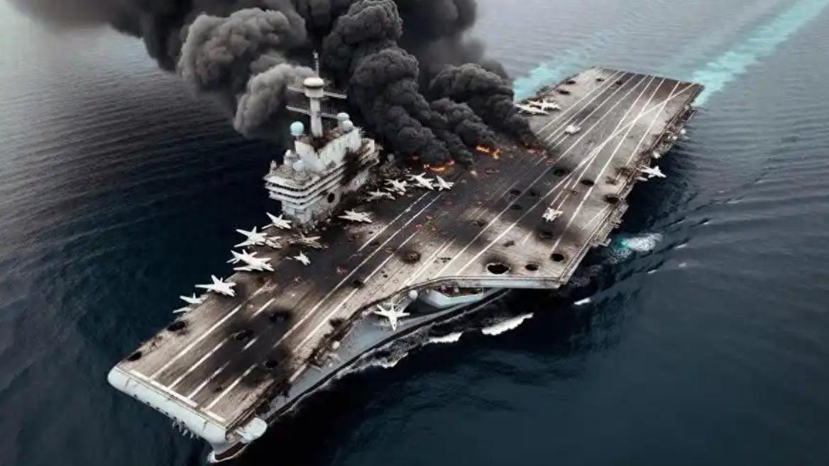 美航母还有价值吗？英媒：中国导弹几分钟内就能击沉130亿的美航