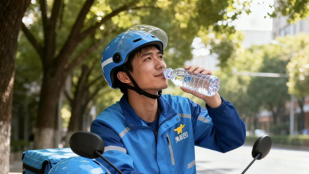 如果送外卖能看风景，那这座城一定很温柔