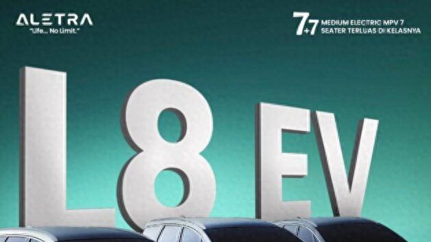 印尼品牌Aletra发布L8纯电MPV，基于吉利嘉际改造而成