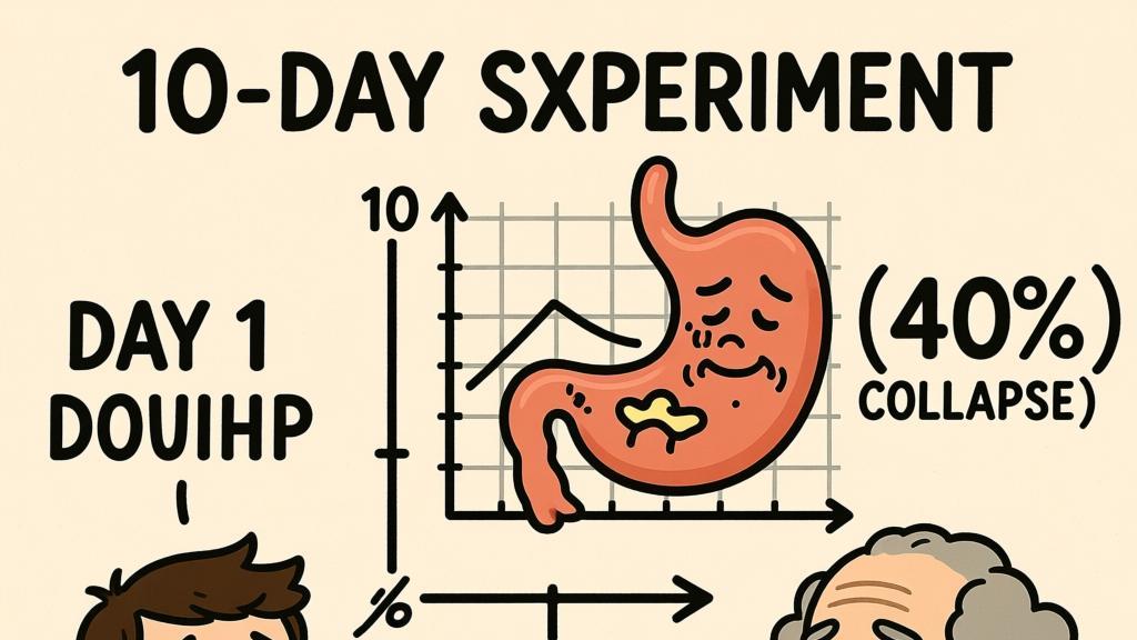 亲历实验：10天快餐，儿子肠道40%“微生物雨林”消亡！