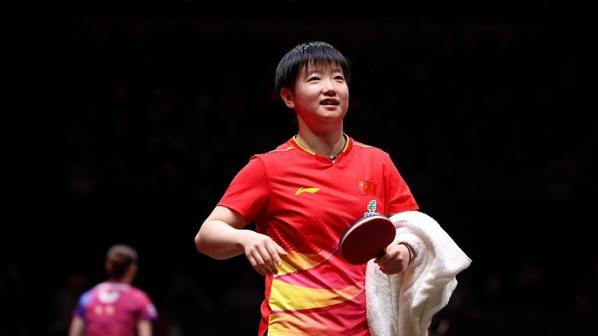 孙颖莎4-0横扫，国乒包揽女单4强，7人出战1场外战未输