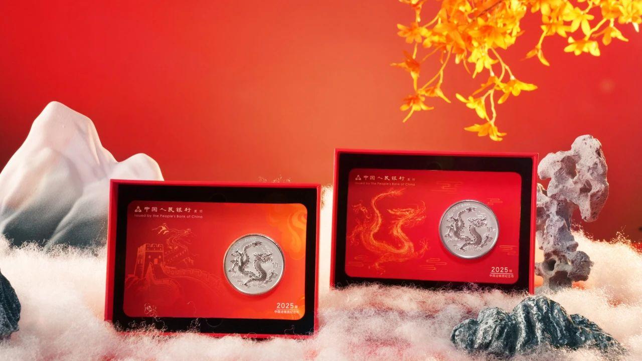 白银暴涨，2025版中国龙银币价格一路攀升！