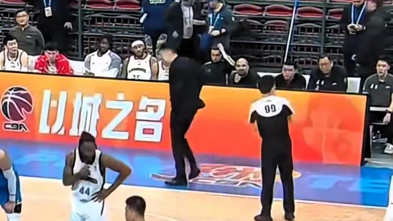 杨鸣失控连吃两T驱逐！京辽大战裁判抢戏，辽宁输球又输人？