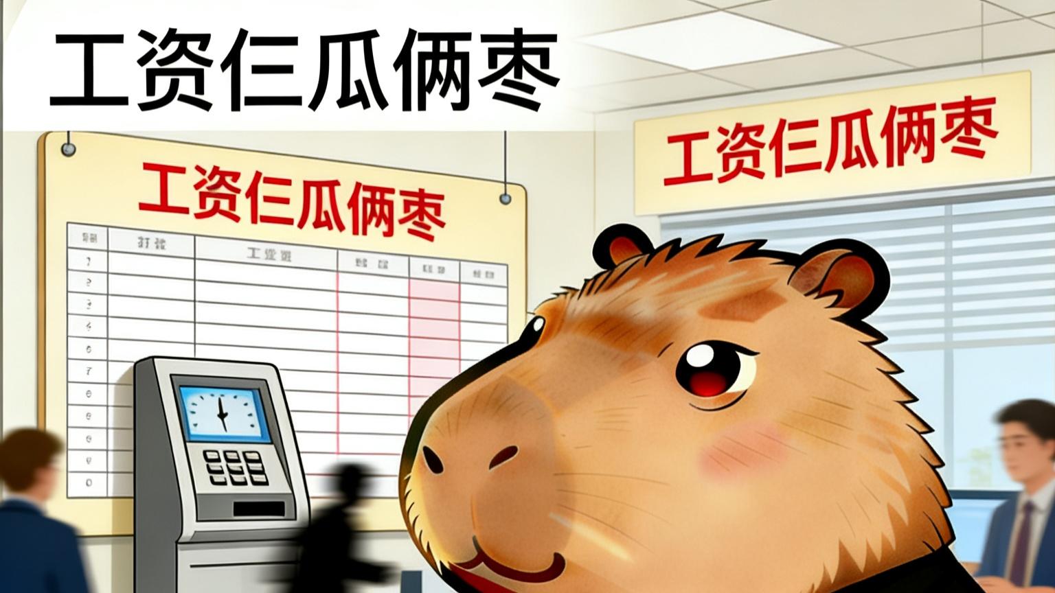 已在工位，人在魂不在