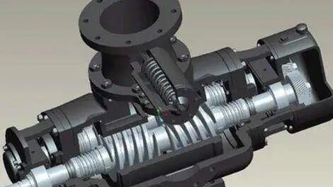 详解干式螺杆真空泵