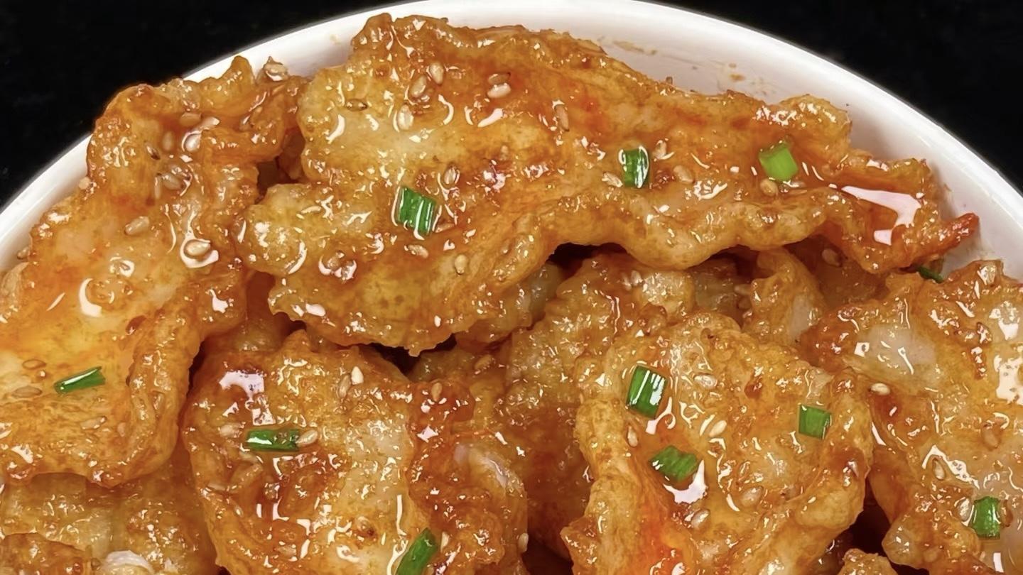 谁懂啊！在家15分钟复刻的照烧虾排，鲜到舔盘还零失败