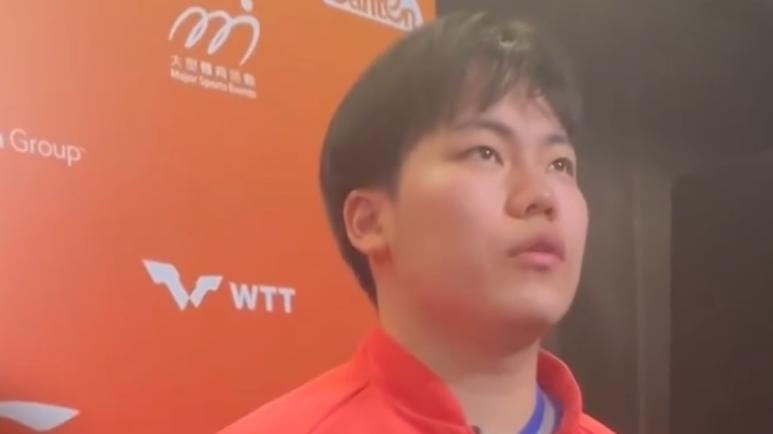 单打惜败的松岛辉空无视王楚钦，谈及混双半决赛，只说孙颖莎很强