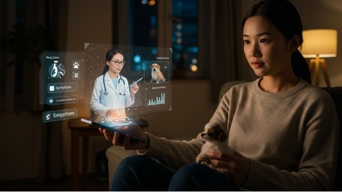 AI驱动增长：宠智灵为线上问诊平台注入全流程智能动力
