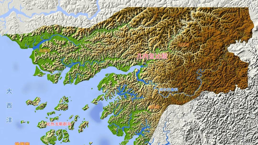 非洲有三个国家叫几内亚？