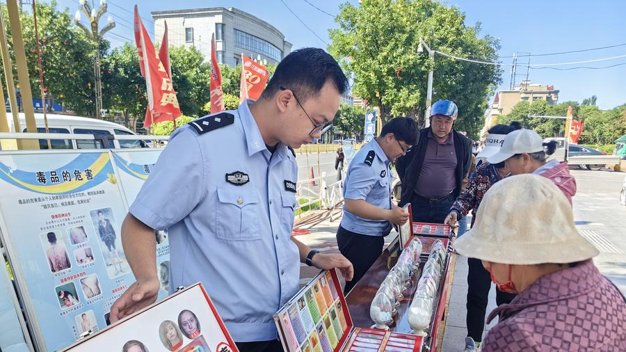 “全民禁毒 法治同行”--“6.1”《禁毒法》宣传法》实施纪念日