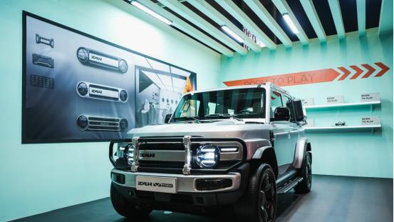 iCAR V23中东惊艳首秀，全球征程盛大开启