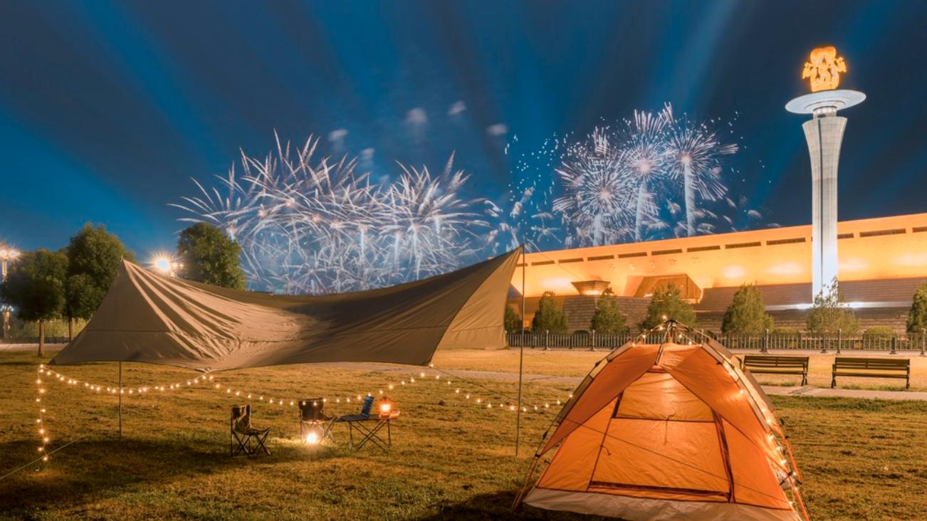 露营精致生活：湿纸巾解锁帐篷清洁新姿势