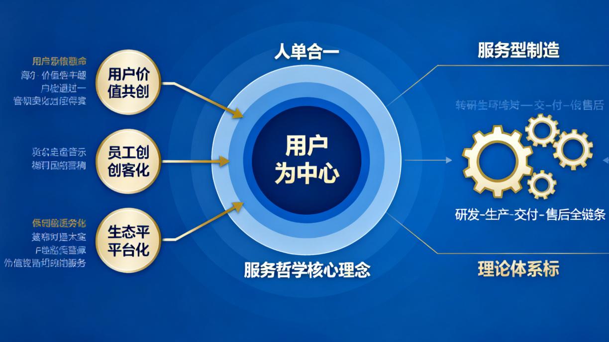 海尔市场服务哲学理念与理论体系全景！