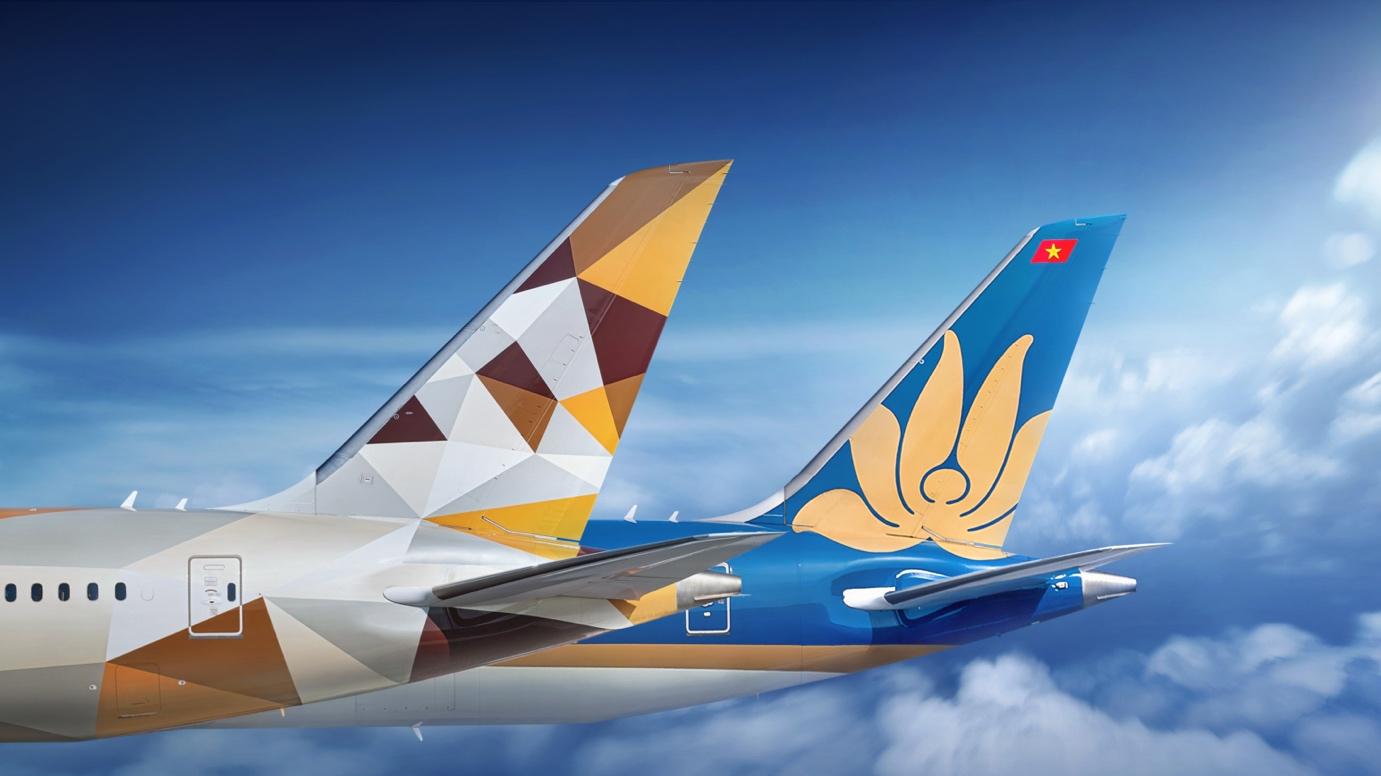 越南航空与阿提哈德航空开启全新代码共享合作