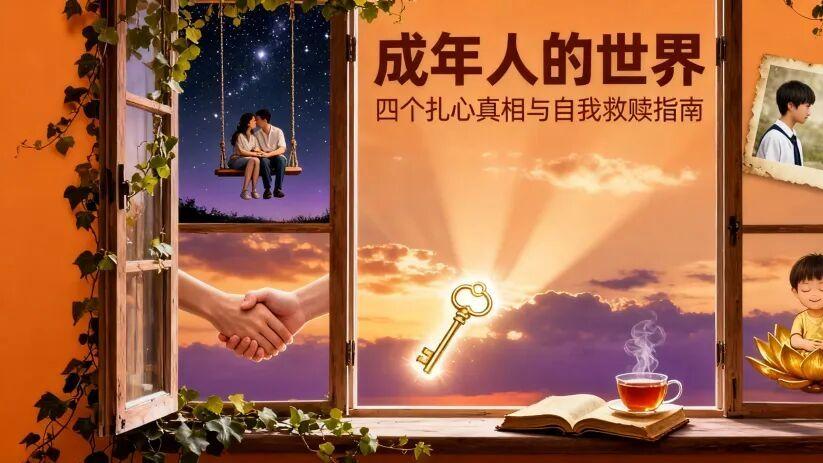 成年人的世界，婚姻扎心真相和自我疗愈
