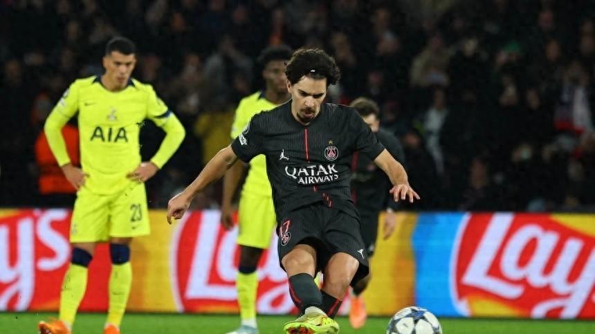 欧冠本季最疯狂一战：巴黎5-3热刺，维蒂尼亚帽子戏法，进球盛宴