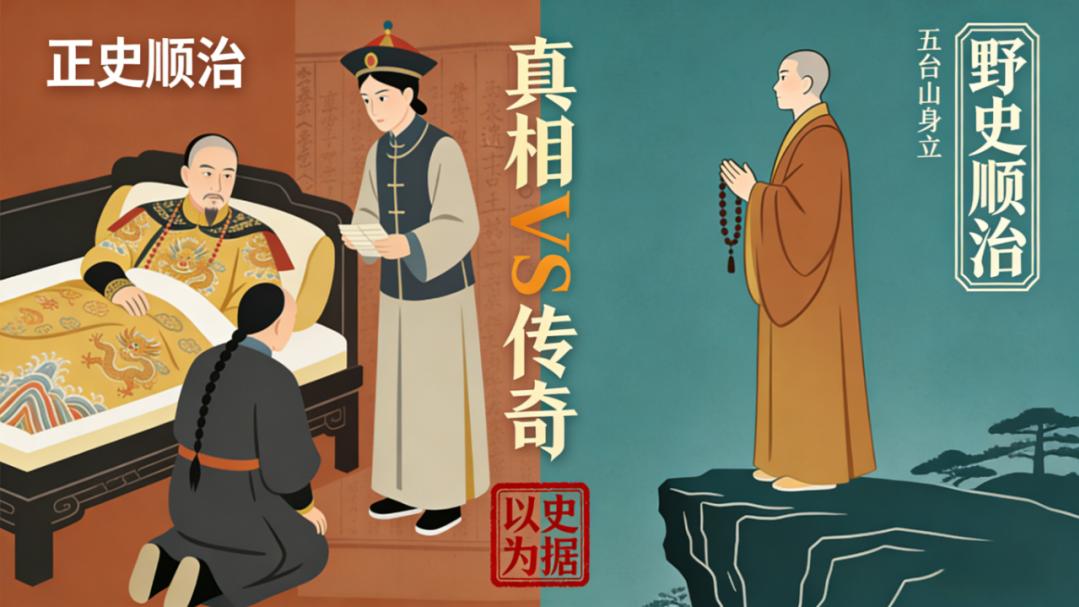 顺治的佛缘，被编了300年八卦大戏