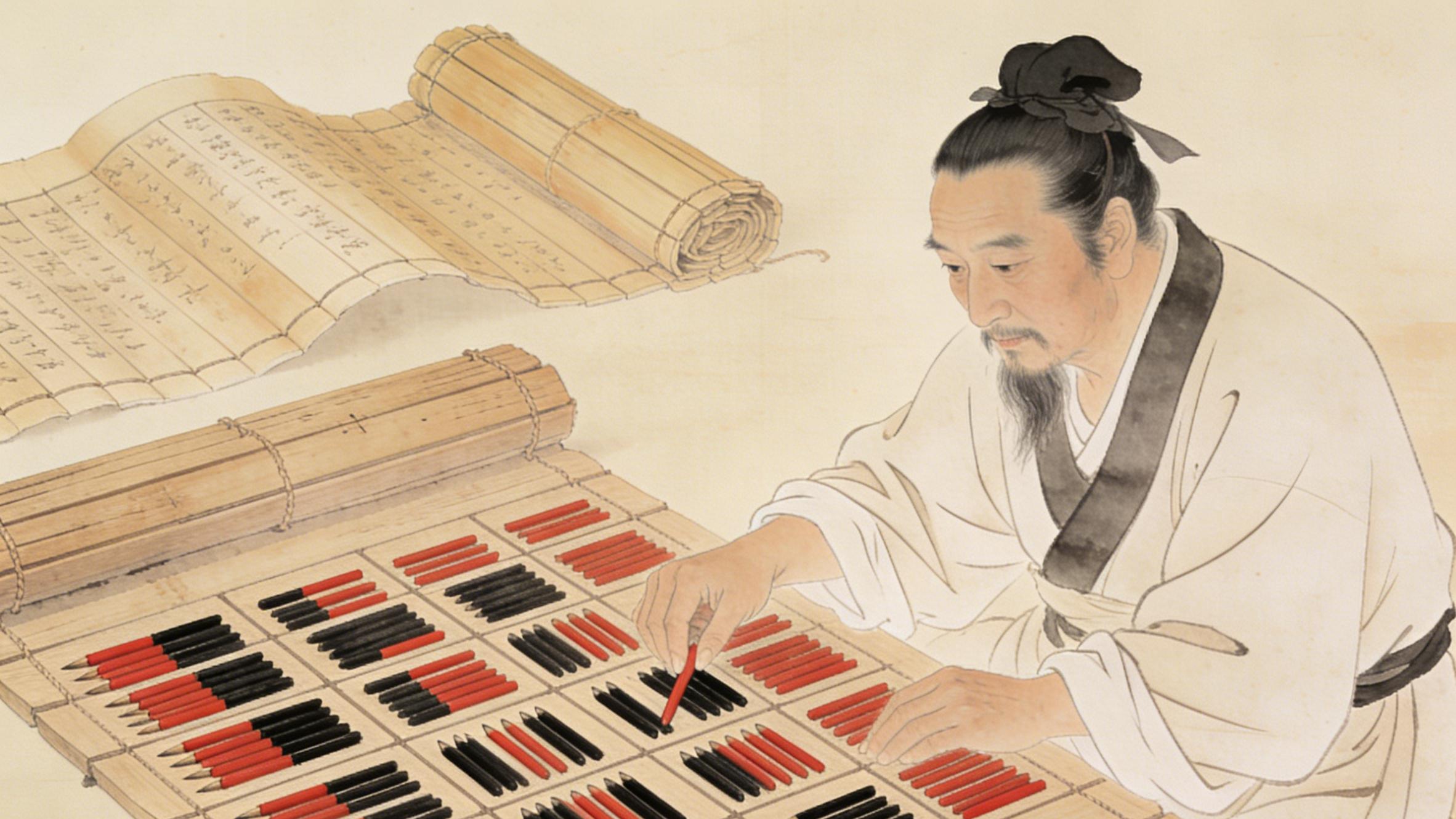 算筹为笔，方程载道：中国古代数学的智慧之光