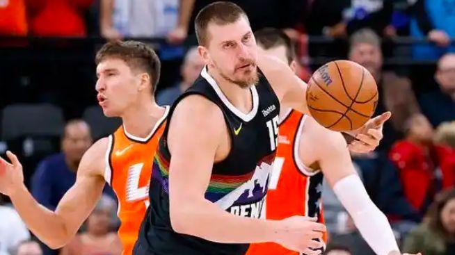 掘金队以130-116大胜快船队，约基奇仅用33分34秒便狂砍55分