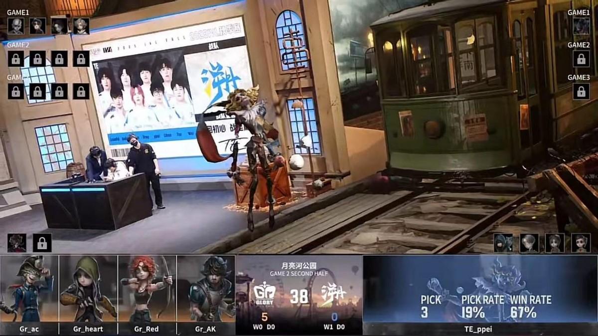 第五人格IVL：Gr_Jin破轮关键击倒逆风翻盘，拿下四抓获得胜利！