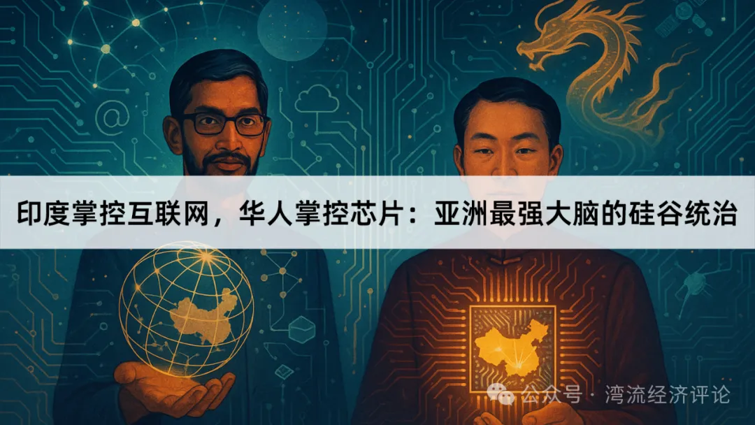 印度掌控互联网，华人掌控芯片，为何亚洲最强大脑能统治硅谷？