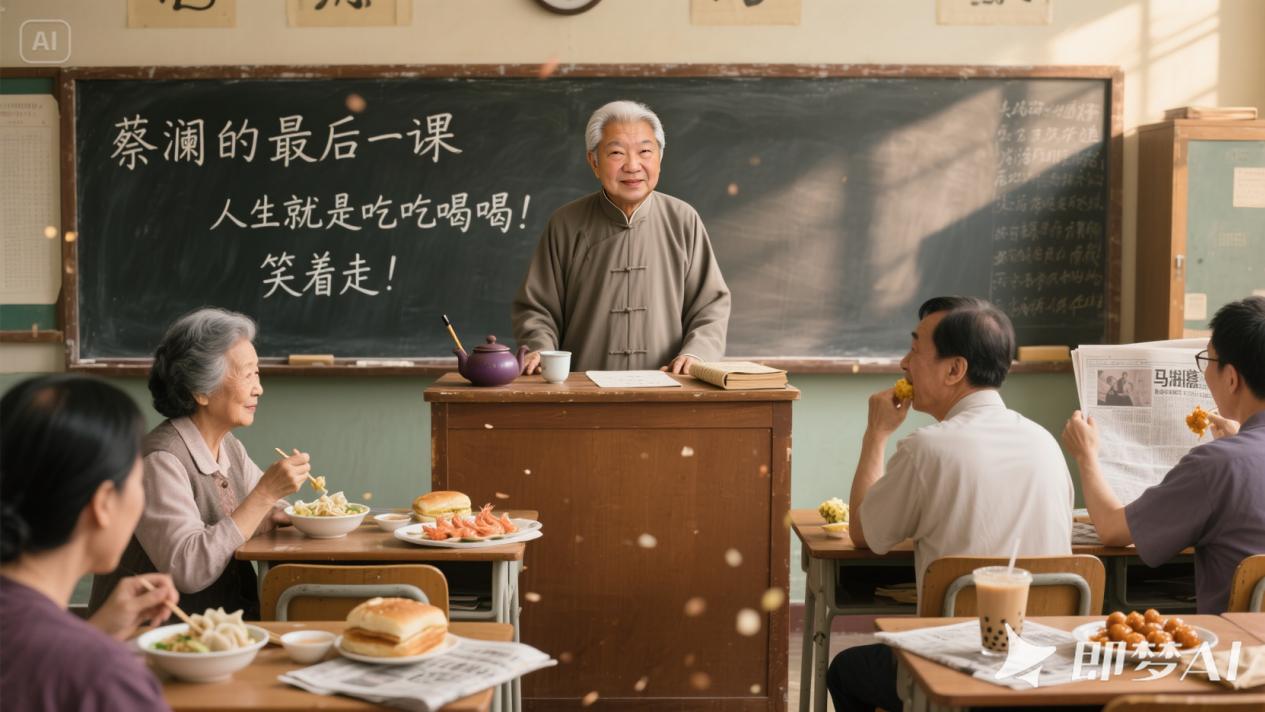 蔡澜的最后一张好牌，被蔡澜点心打得稀烂