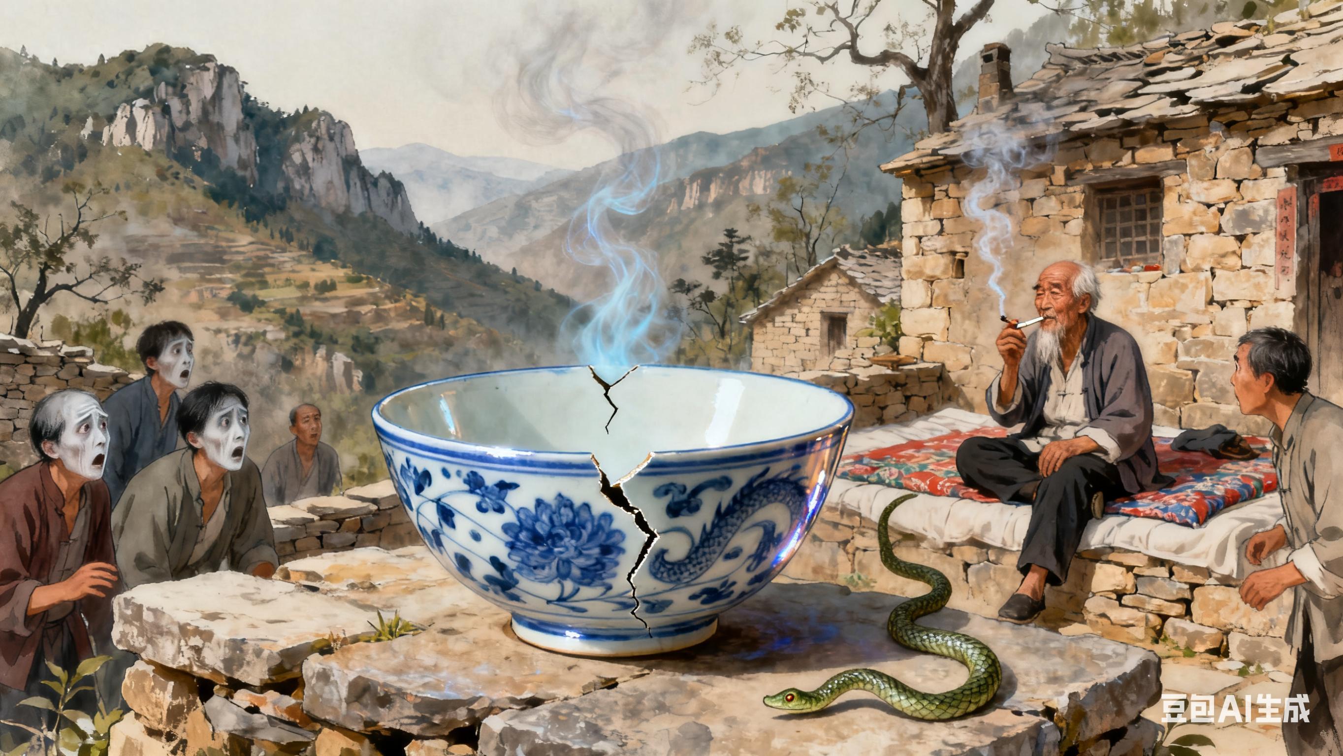 民间故事：裂碗指魂，沂蒙山里的生死迷局！