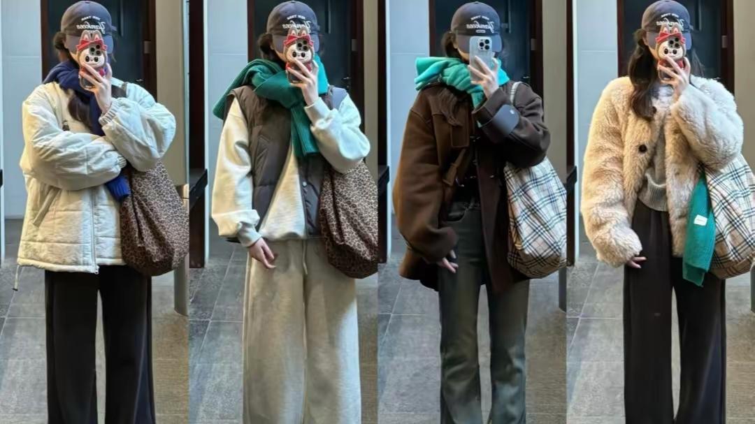 秋冬穿搭抄作业！“帽子+上衣+阔腿裤”穿搭公式，温柔又减龄