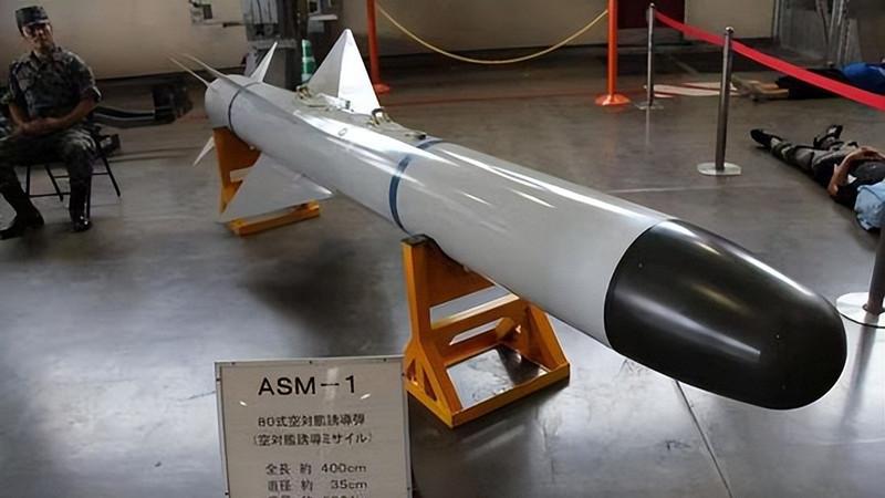日本国产武器之一，ASM-1反舰导弹