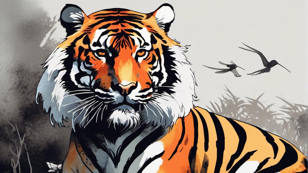 属虎人富贵面相之最，其面部特征若恰好契合某些特定格局