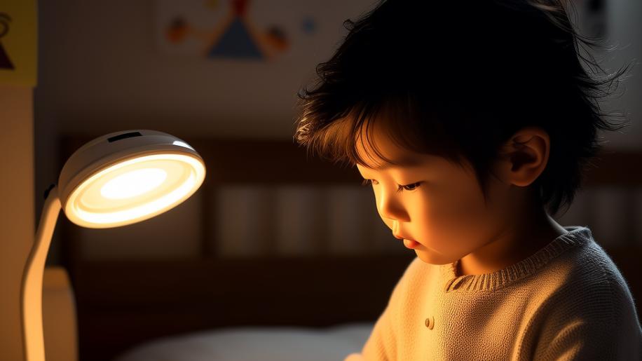 孩子夜间学习，你家的台灯选对了吗？四招教你选护眼台灯！