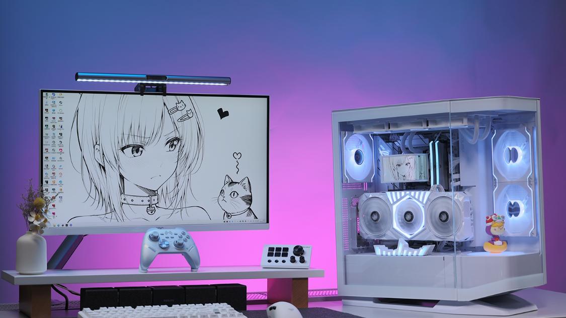 颜值性能MAX，但真的不便宜：98X3D+5070Ti名人堂+骨伽星舰海景房