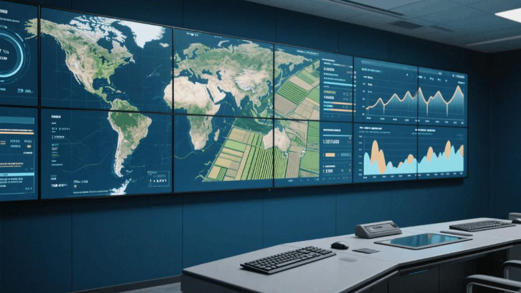 农业遥感技术在智慧农业大面积监测中的应用​