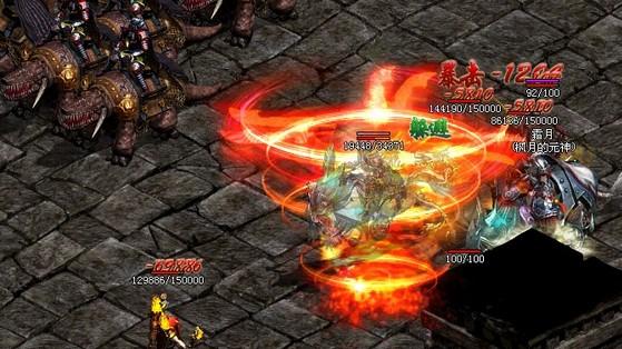 传奇世界：怒斩天下碾压烈火，破盾清蓝让法师绝望，秒杀时代降临