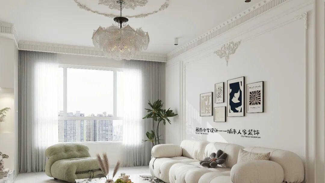 设计作品｜金悦府118㎡轻法式家，把浪漫藏在烟火日常里