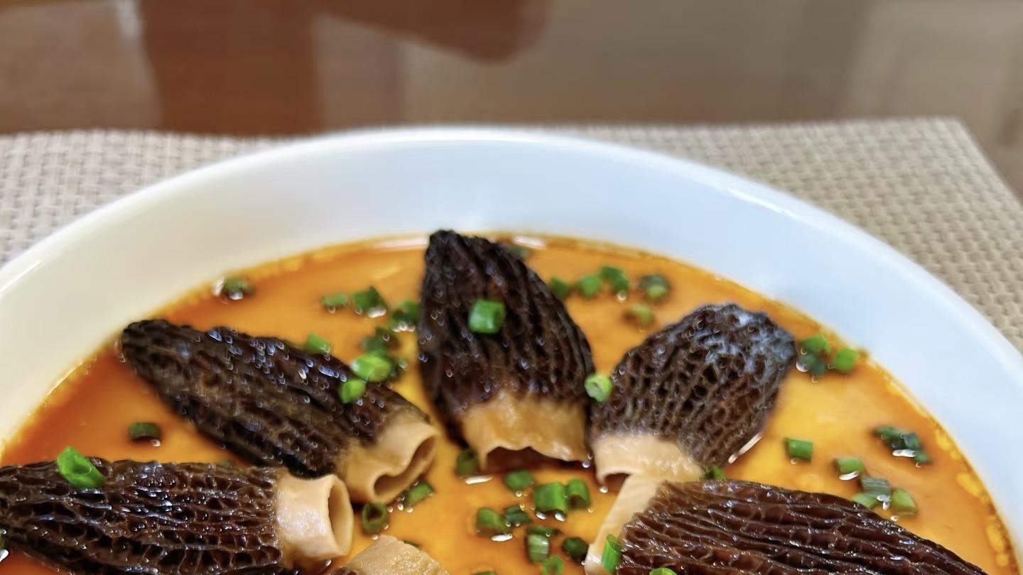 嫩滑到入口即化！羊肚菌蒸水蛋，新手也能零失败拿捏