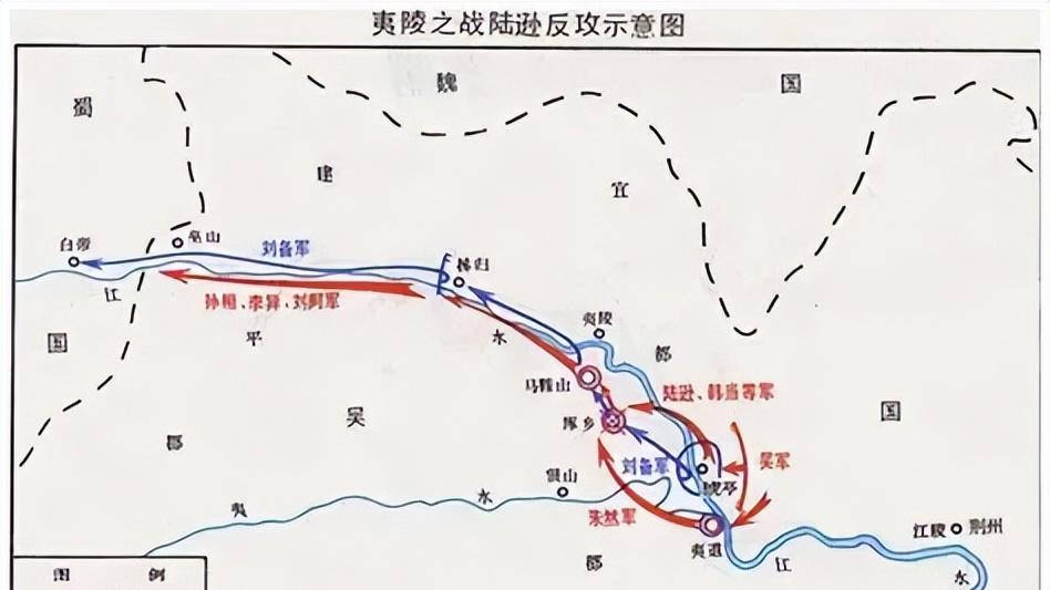 夷陵之战：蜀军人马10万对吴军5万应该是比较合理的推测
