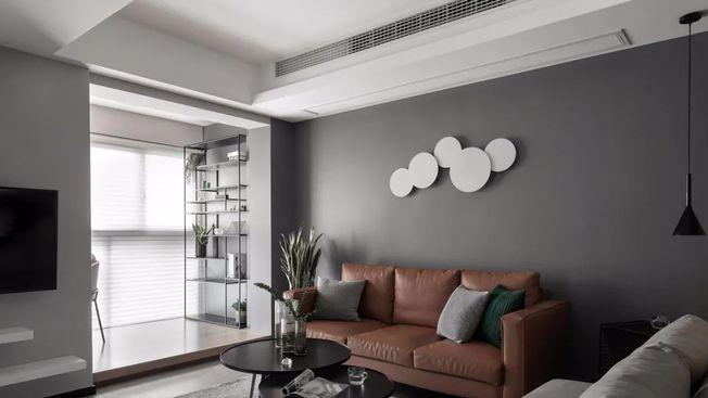 135㎡现代简约风格设计，营造出自然与轻松居住感！