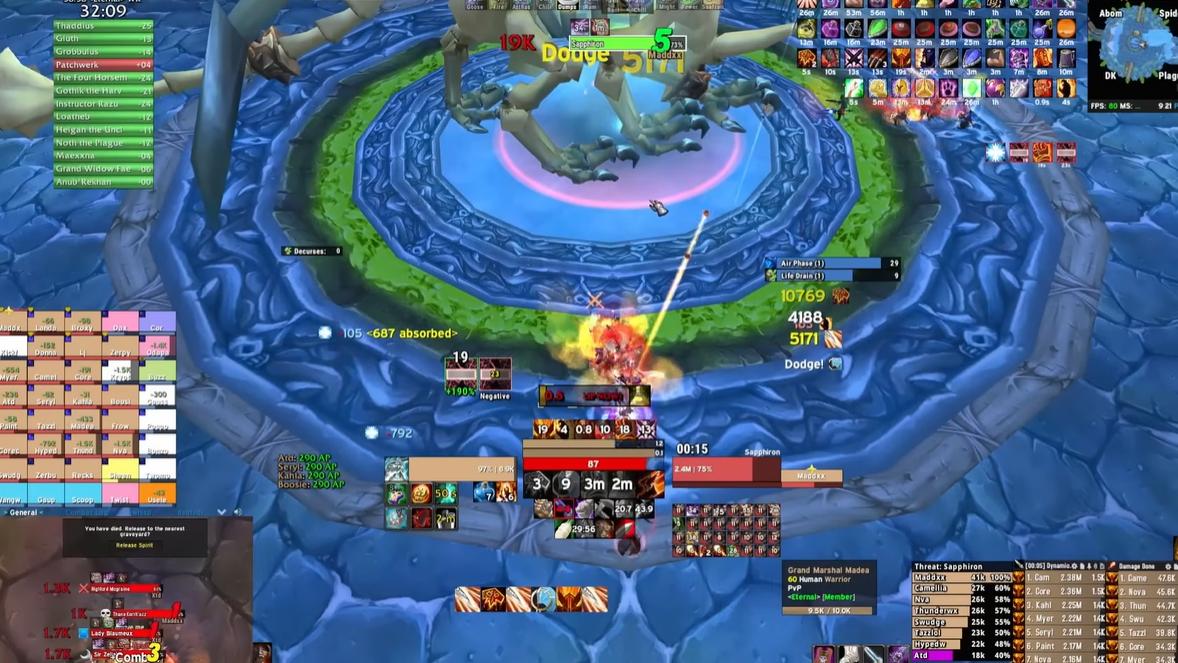 《魔兽世界》周年服：38分24秒，美服公会刷新NAXX最快纪录