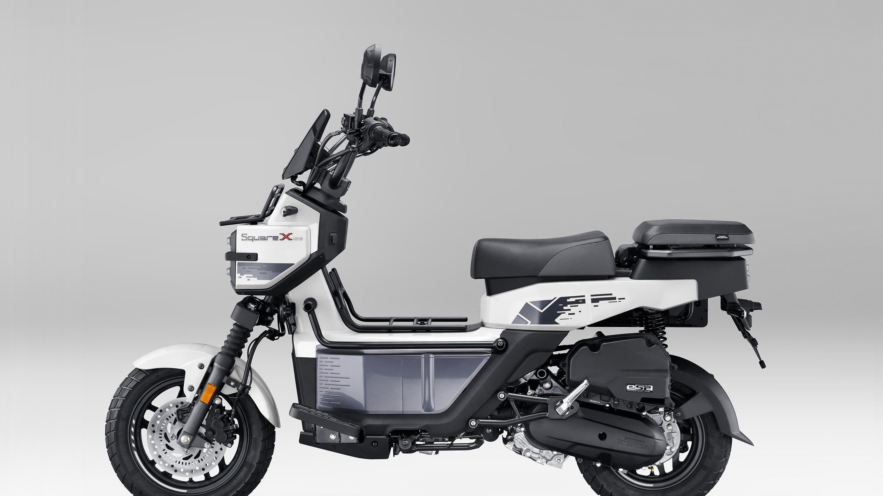 125cc+双通道ABS+机甲风！不到1.3w，本田SquareX125亮相
