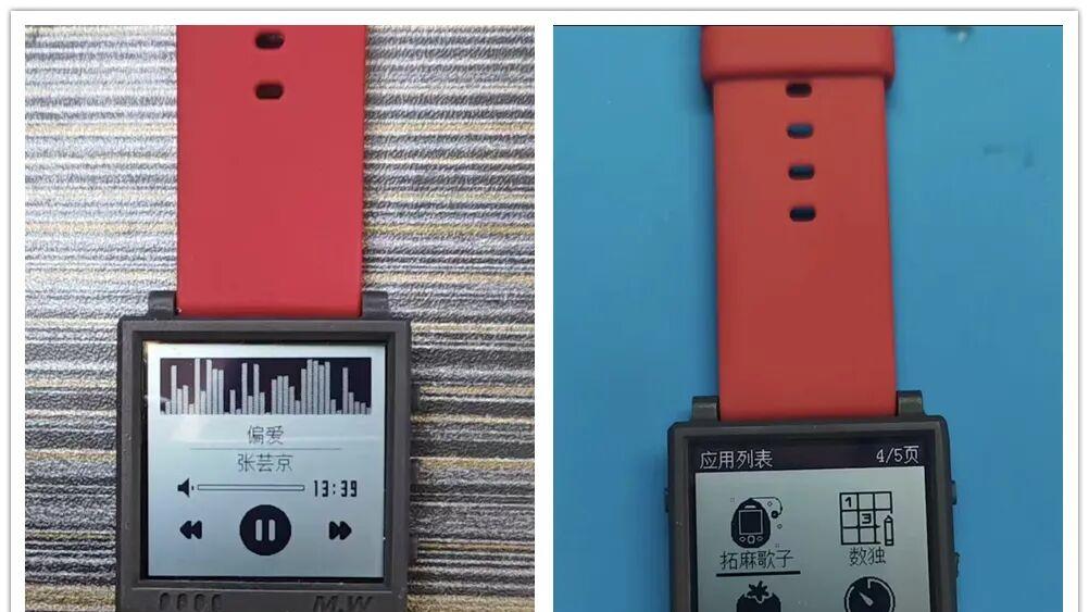 大神自制可编程手表，能看电子书续航30天！成品卖152块