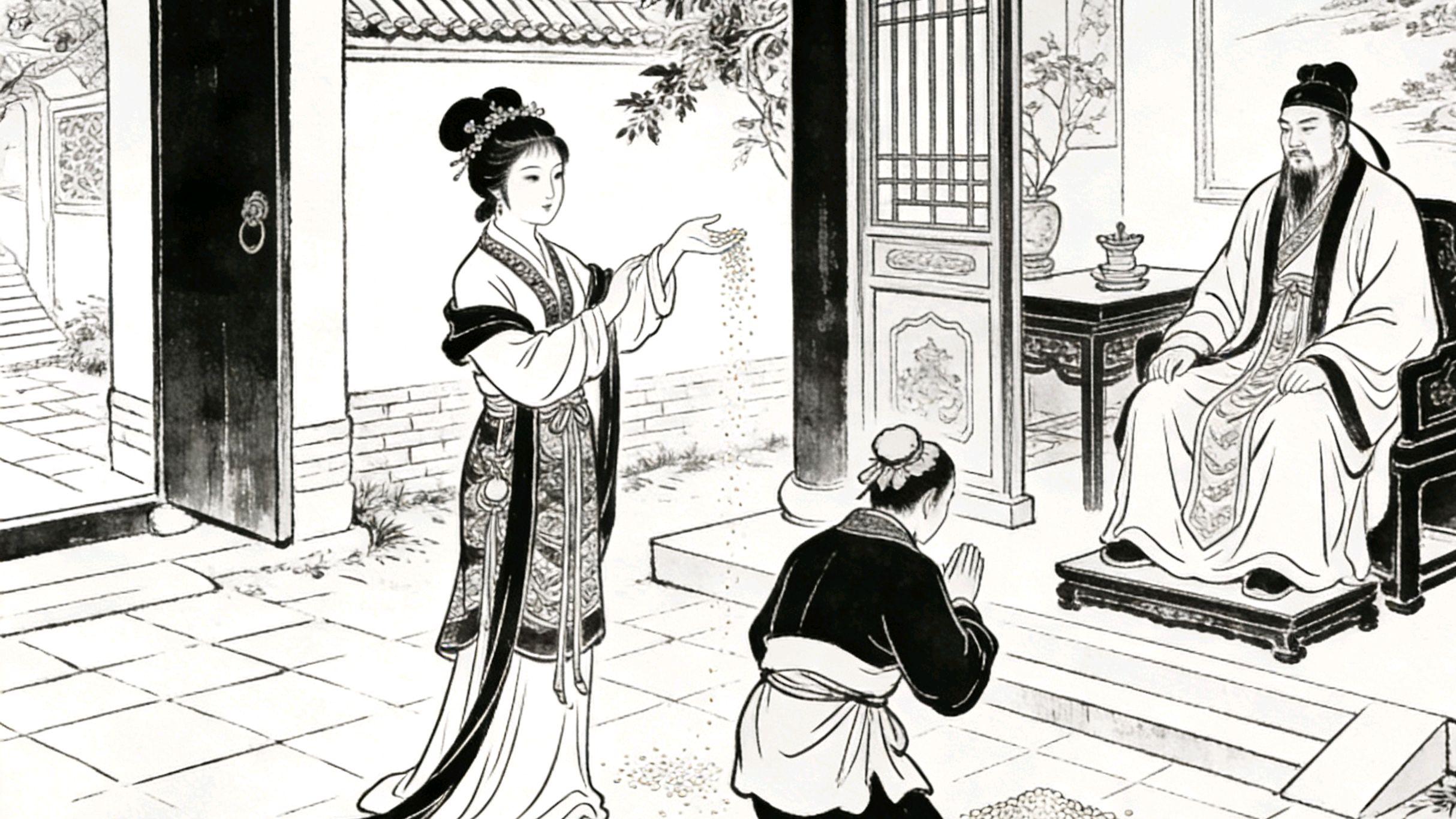 民间志怪故事四则：麻姑掷米、灯擎小儿、墨猪、瓜皮舟