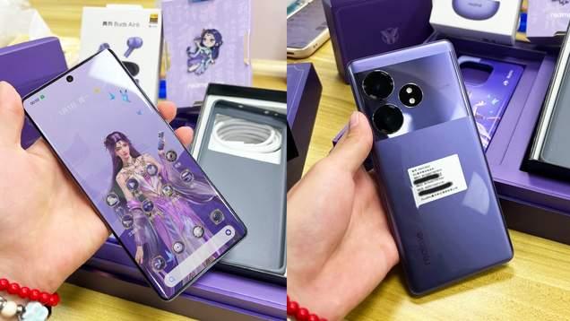 与动漫游戏联名的定制版手机，骁龙8S处理器性能强劲，团战更流畅