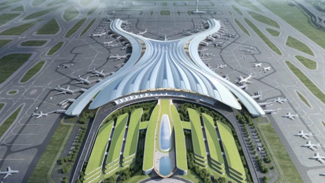 中国民航首个五条商用跑道运行机场——白云机场T3航站楼今日启用