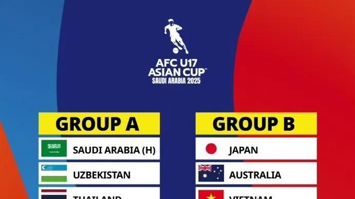 2025U17亚洲杯决赛阶段赛程出炉，中国国少冲击U17世界杯