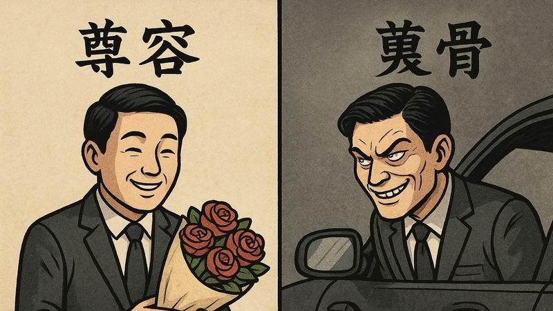 尊容与蔑骨