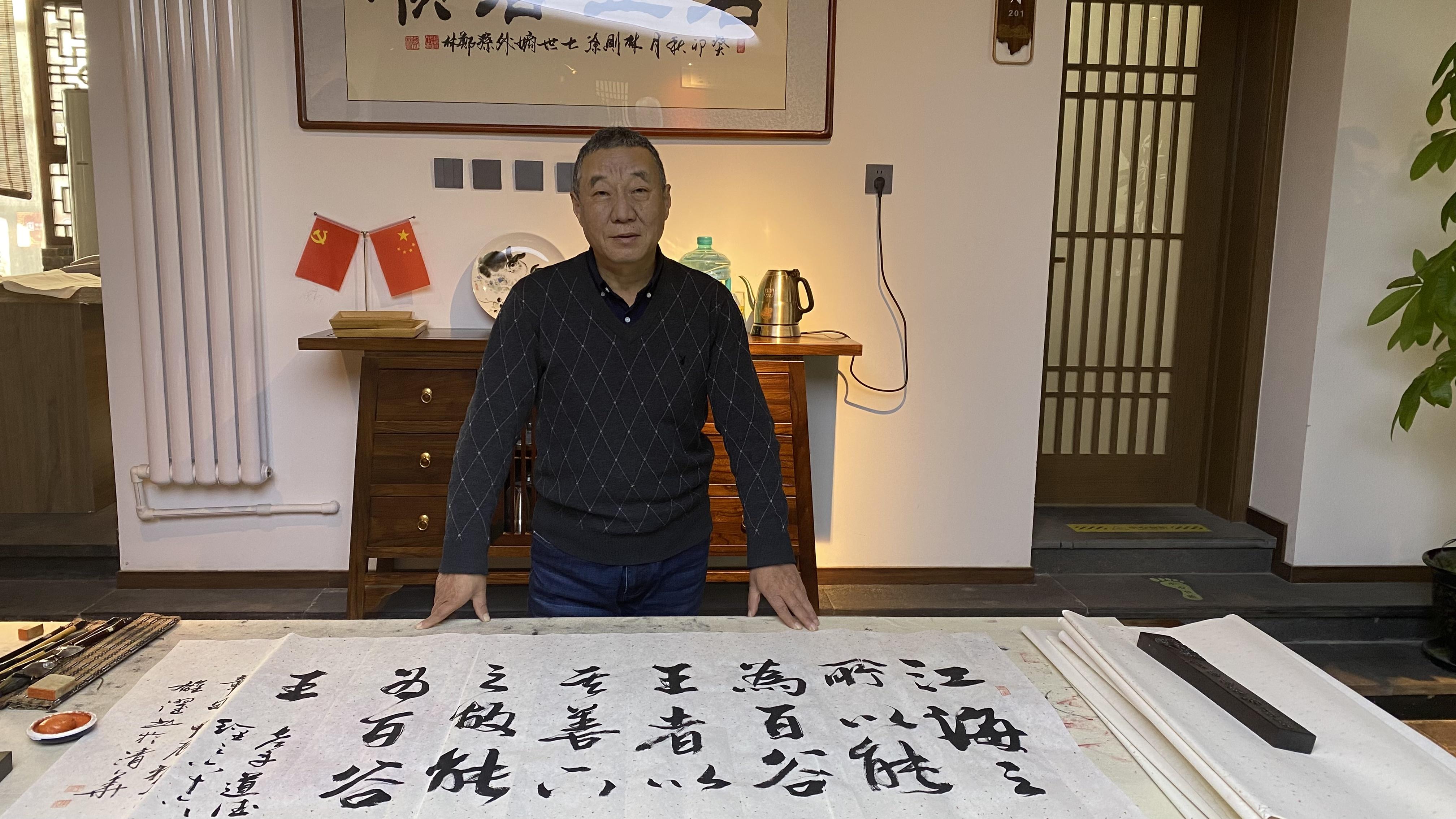 著名画家汪雄跃——在传统与现代的交界处，用笔墨勾勒出时代的轮廓，以色彩渲染出精神的家园