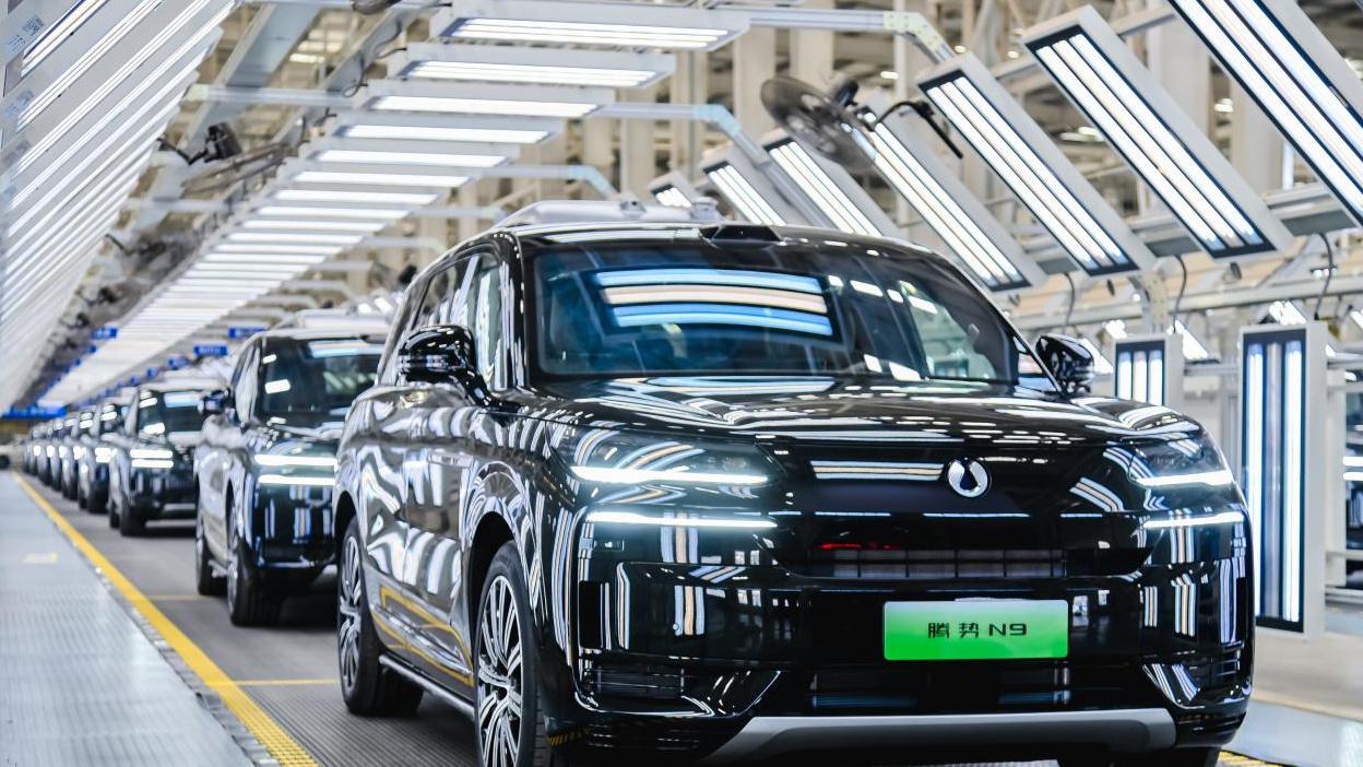 腾势N9第10000辆整车下线！